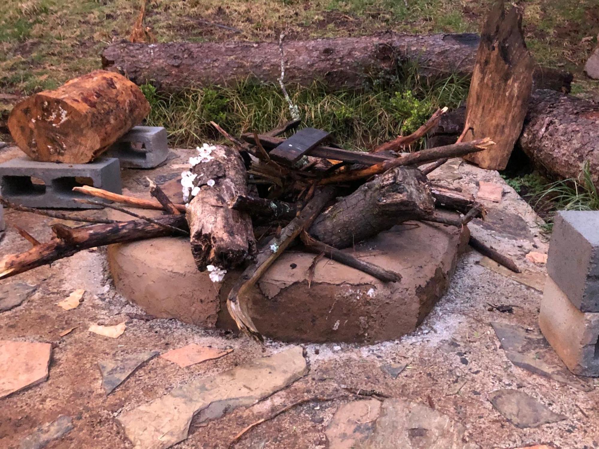 Acaxochitlán Cabana Romantica En El Bosque! מראה חיצוני תמונה